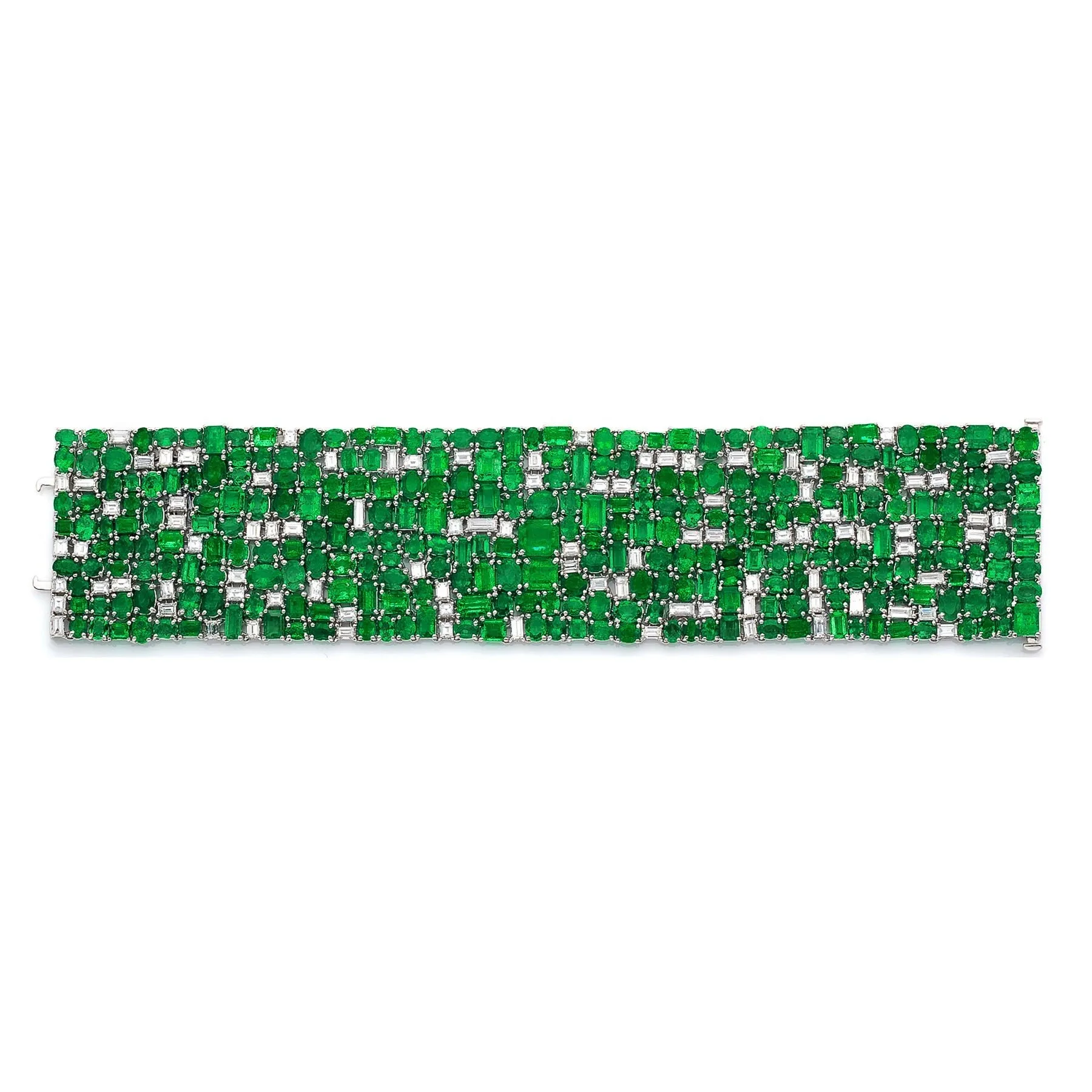 Enchanted Evening Nova Emerald & Diamond Bracelet