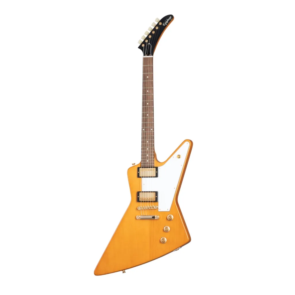 Epiphone - 1958 Korina Explorer Electric Guitar - Aged Natural