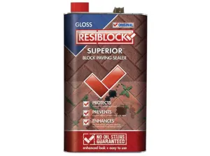 Everbuild Resiblock Superior Original Gloss 5 Litre