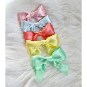 Exclusive Pastel Satin Bows