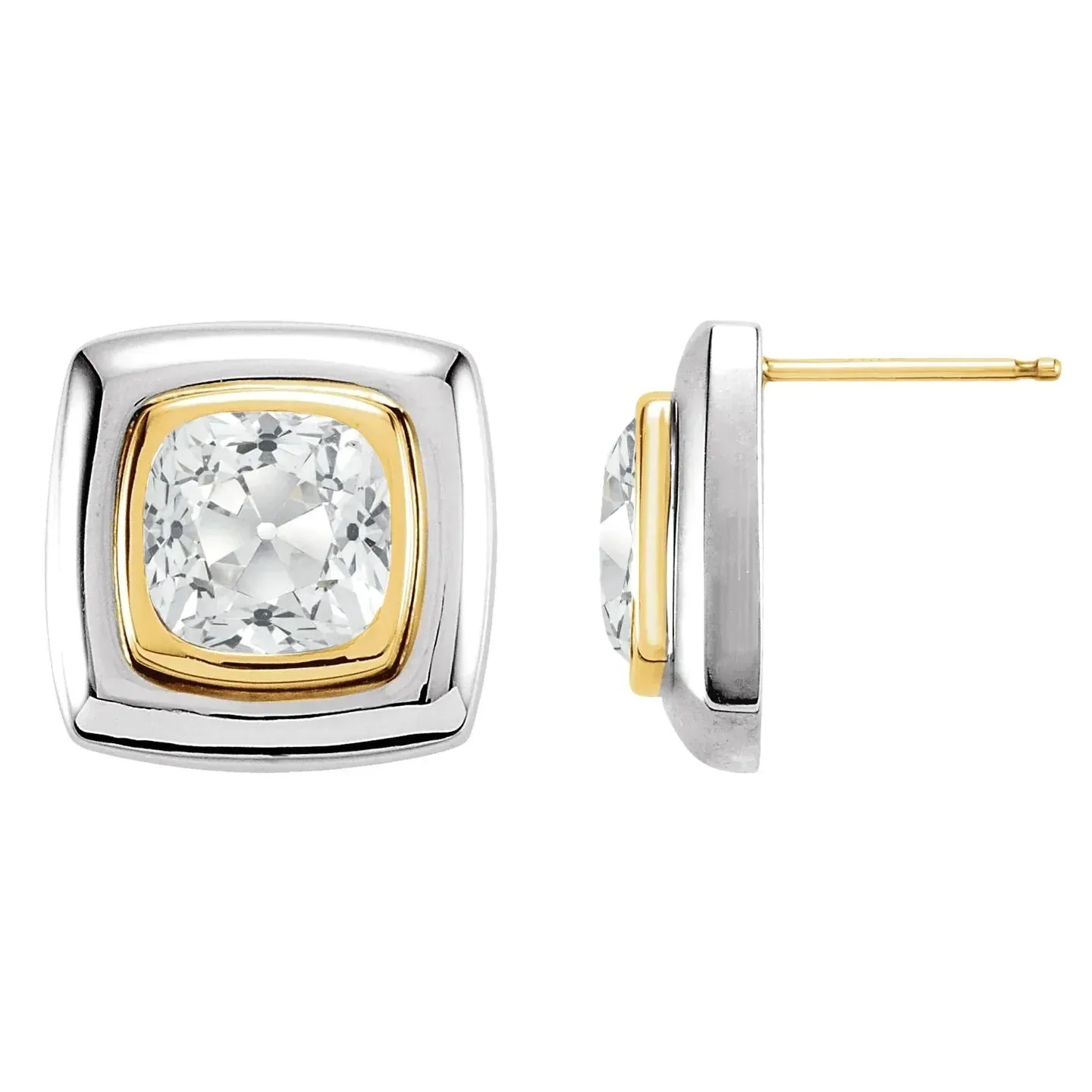 Expensive Designer Stud Earrings Natural Diamond