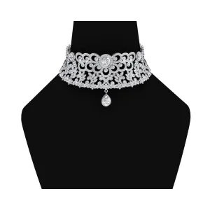 Expensive Mined Diamond Choker Necklace