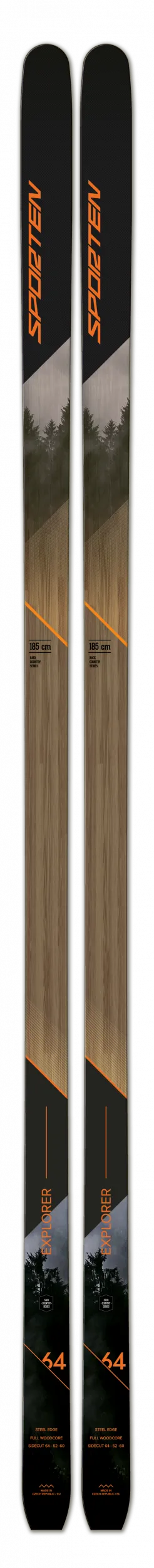 Explorer MGE Ski - Classic Waxless (Binding Required)