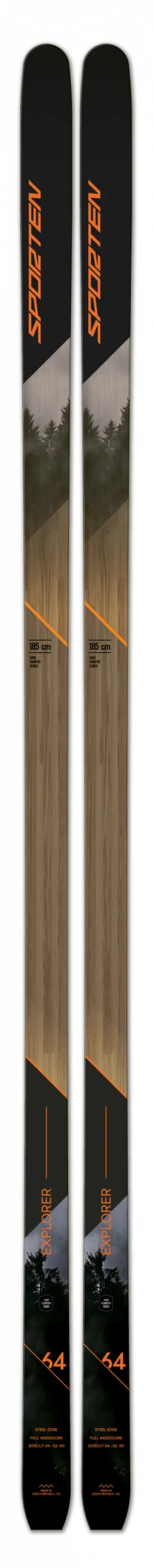 Explorer MGE Ski - Classic Waxless (Binding Required)