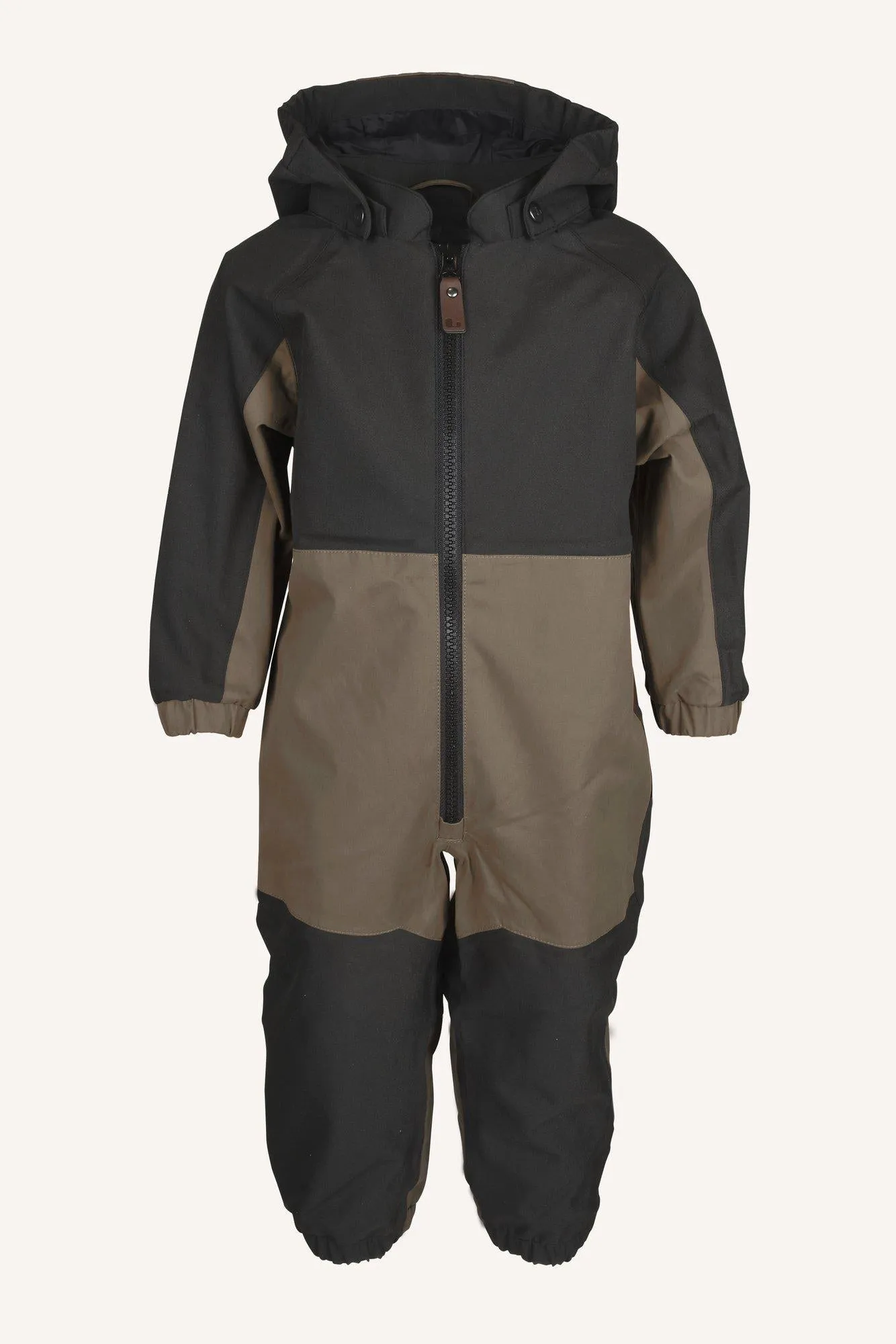 EXPLORER SHELL BABY OVERALL - GREIGE