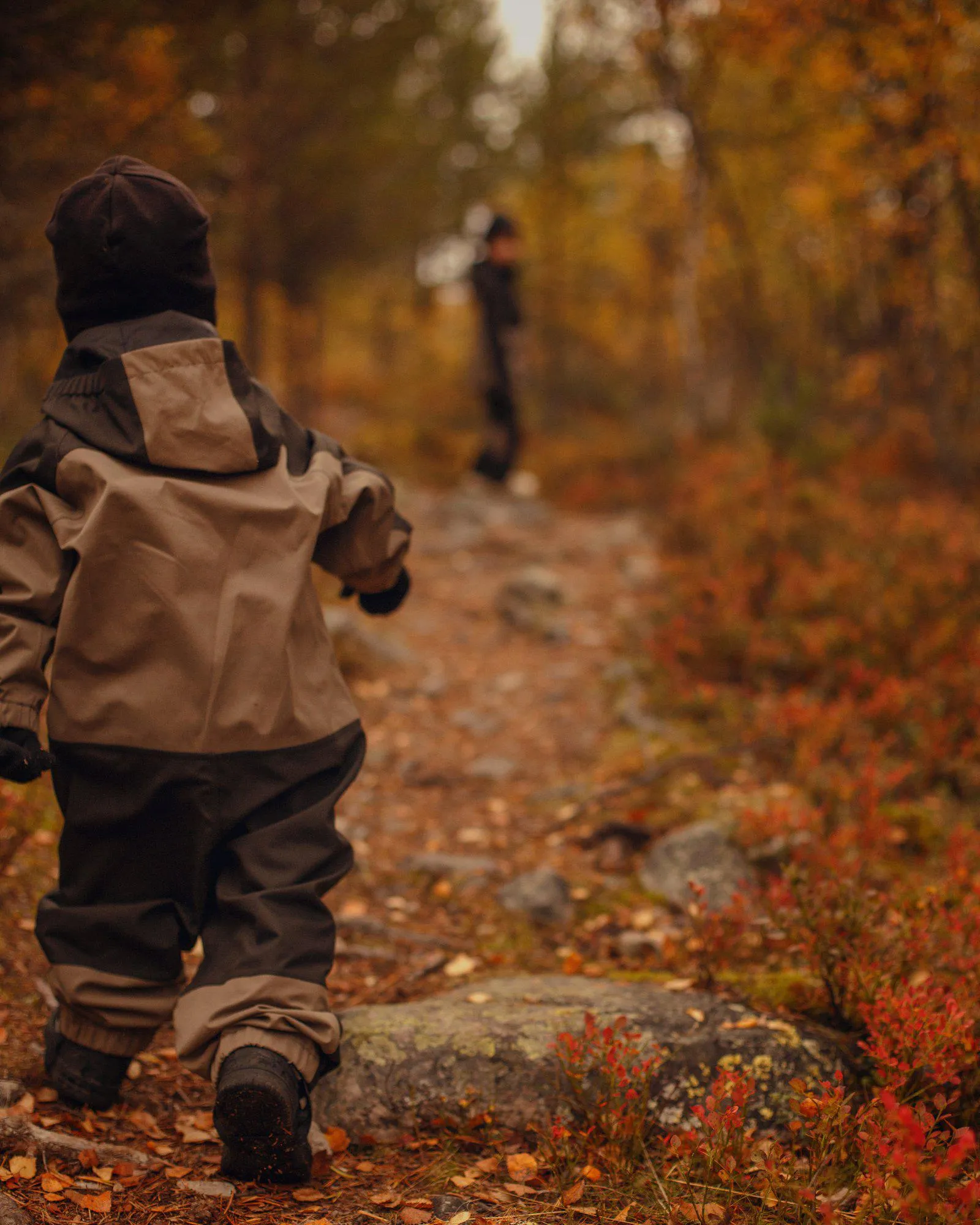 EXPLORER SHELL BABY OVERALL - GREIGE