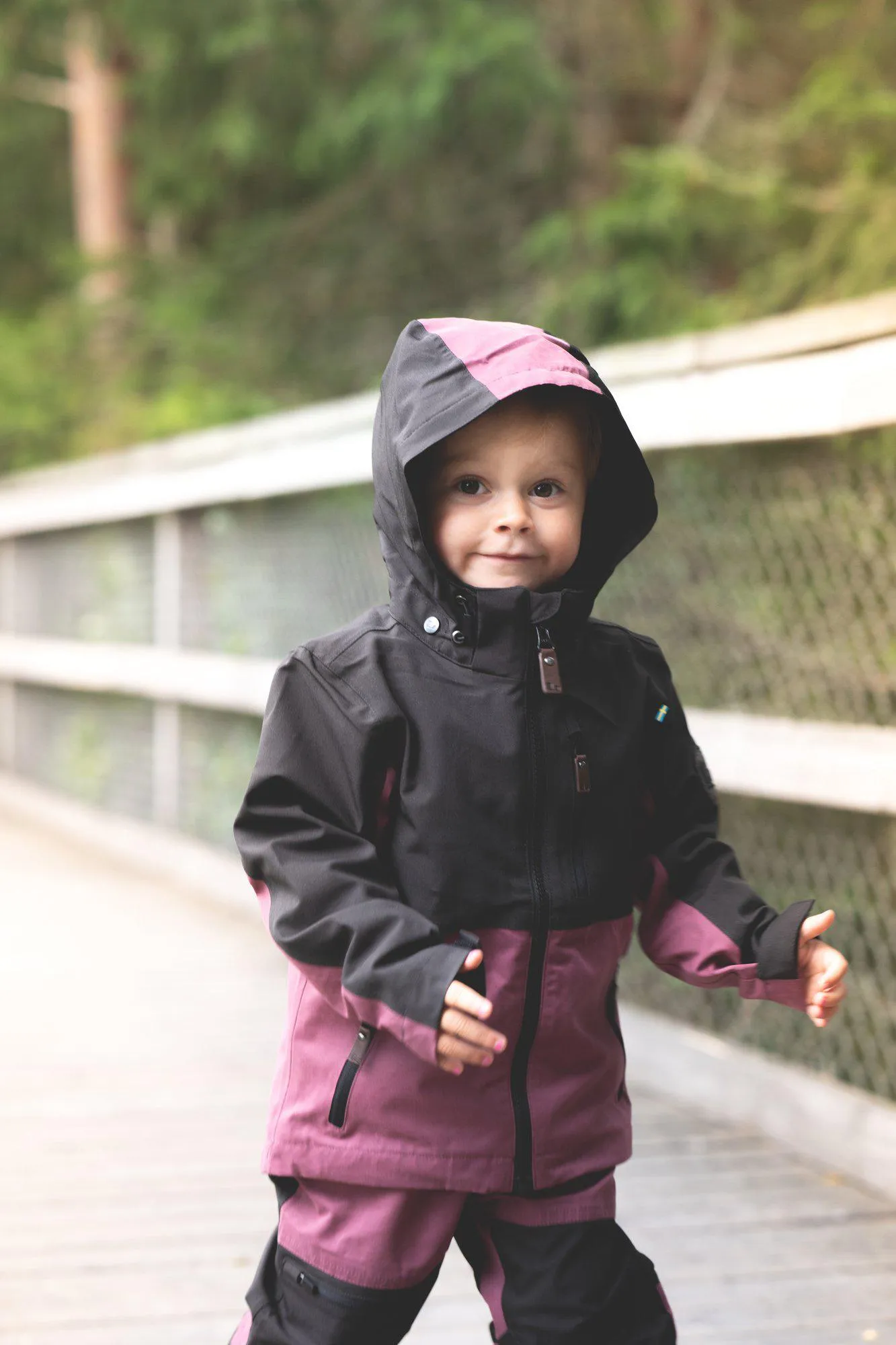 EXPLORER SHELL JACKET - DRY ROSE