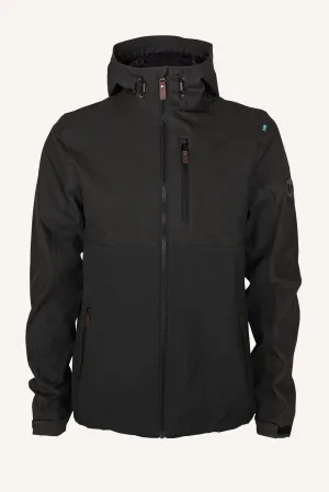 EXPLORER SHELL JACKET, MEN - BLACK
