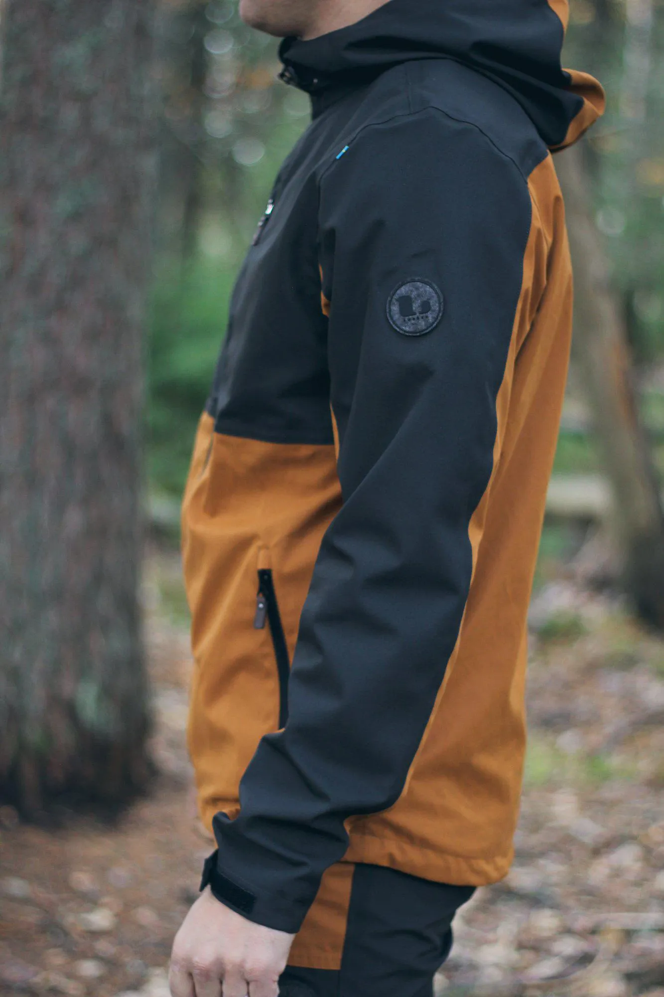 EXPLORER SHELL JACKET, MEN - SUDAN BROWN