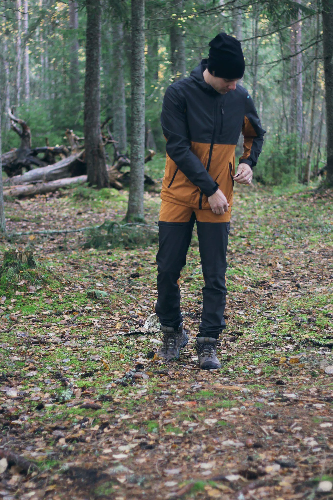 EXPLORER SHELL JACKET, MEN - SUDAN BROWN