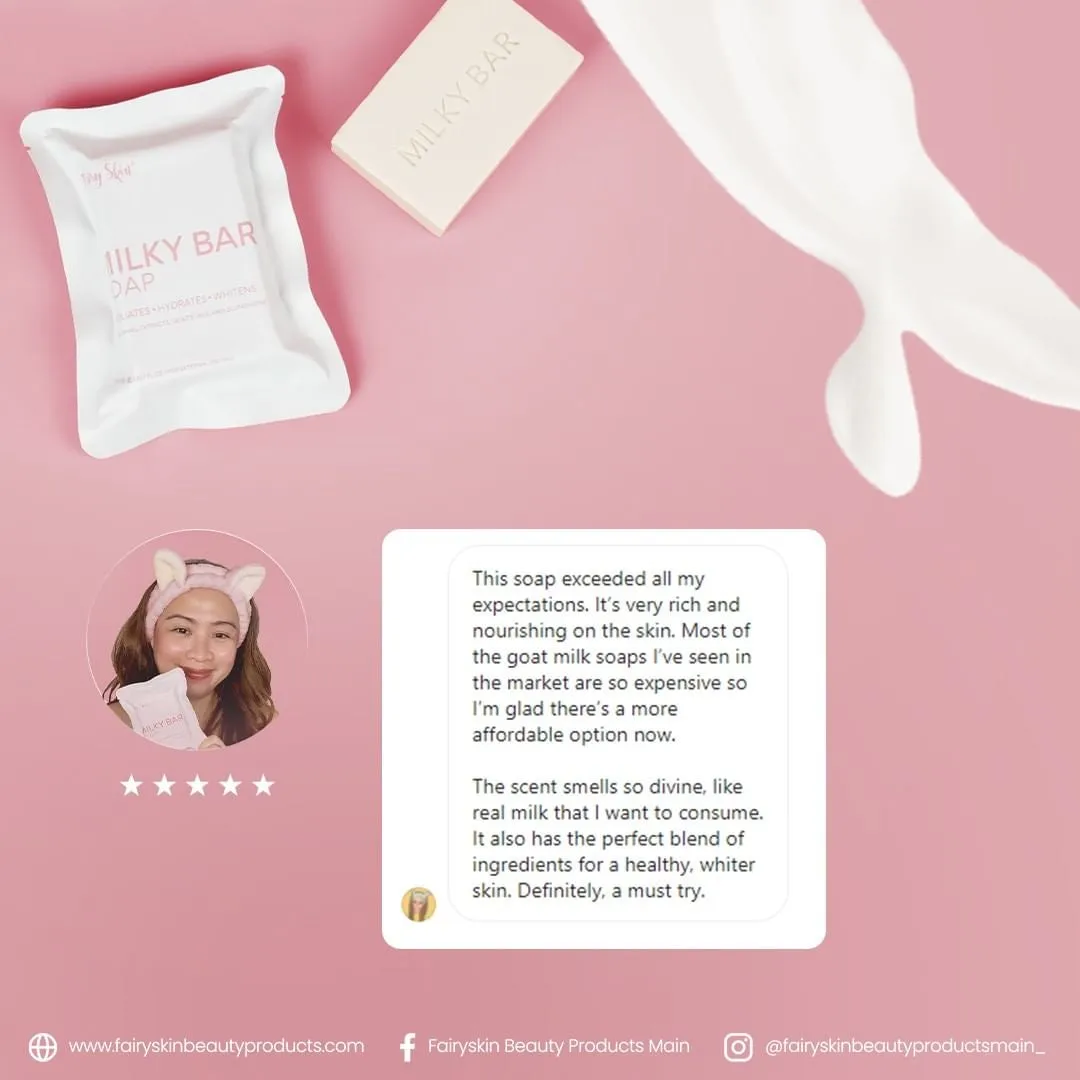 Fairy Skin Milky Bar Soap