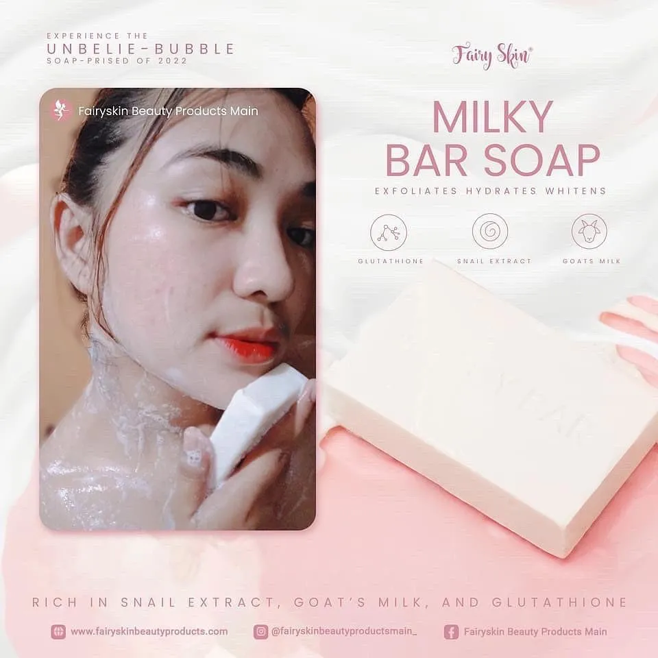 Fairy Skin Milky Bar Soap