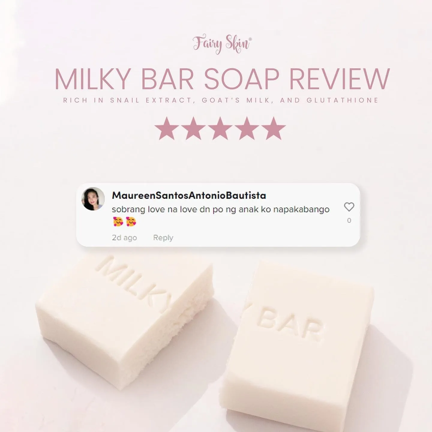 Fairy Skin Milky Bar Soap