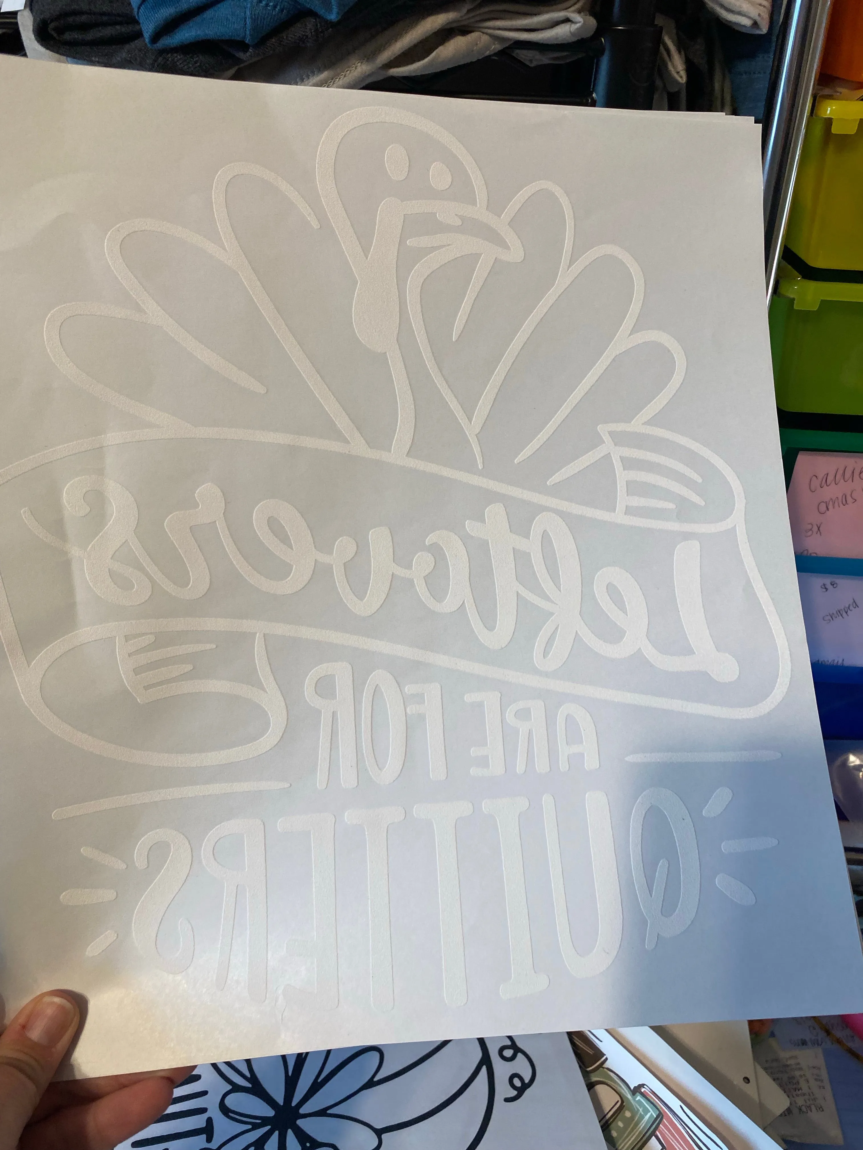 Fall Clean Out Screen Prints
