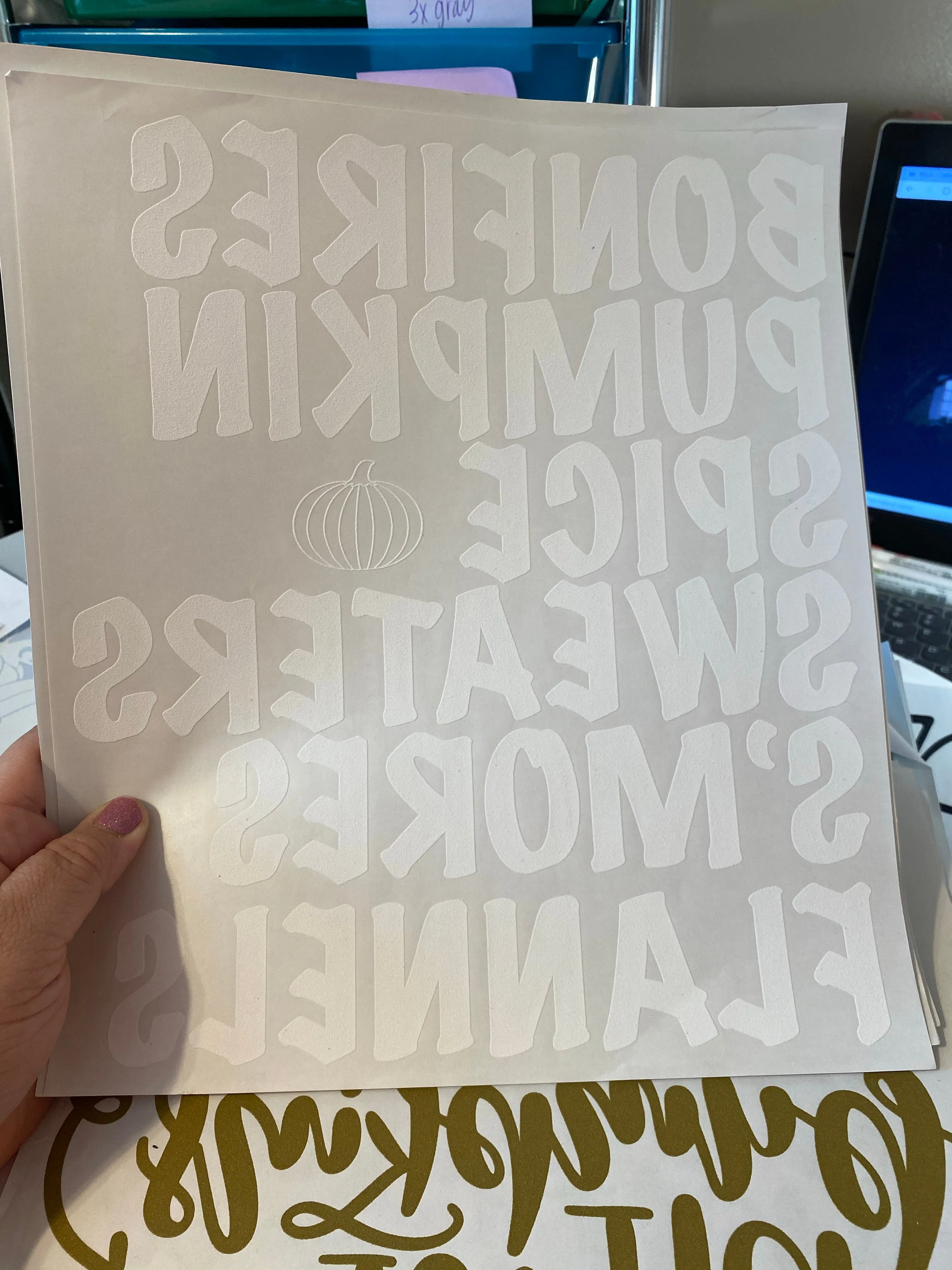 Fall Clean Out Screen Prints