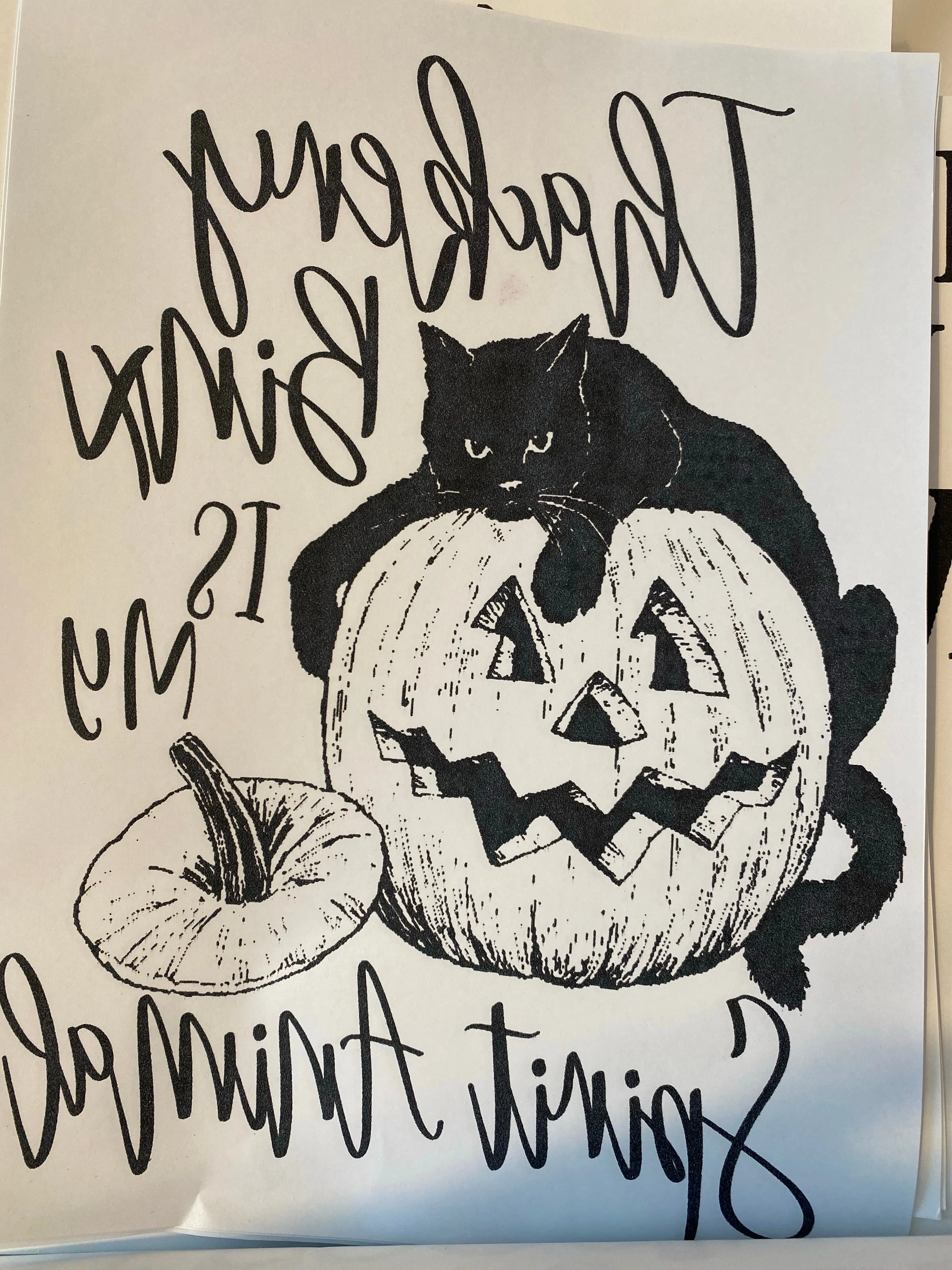 Fall Clean Out Screen Prints