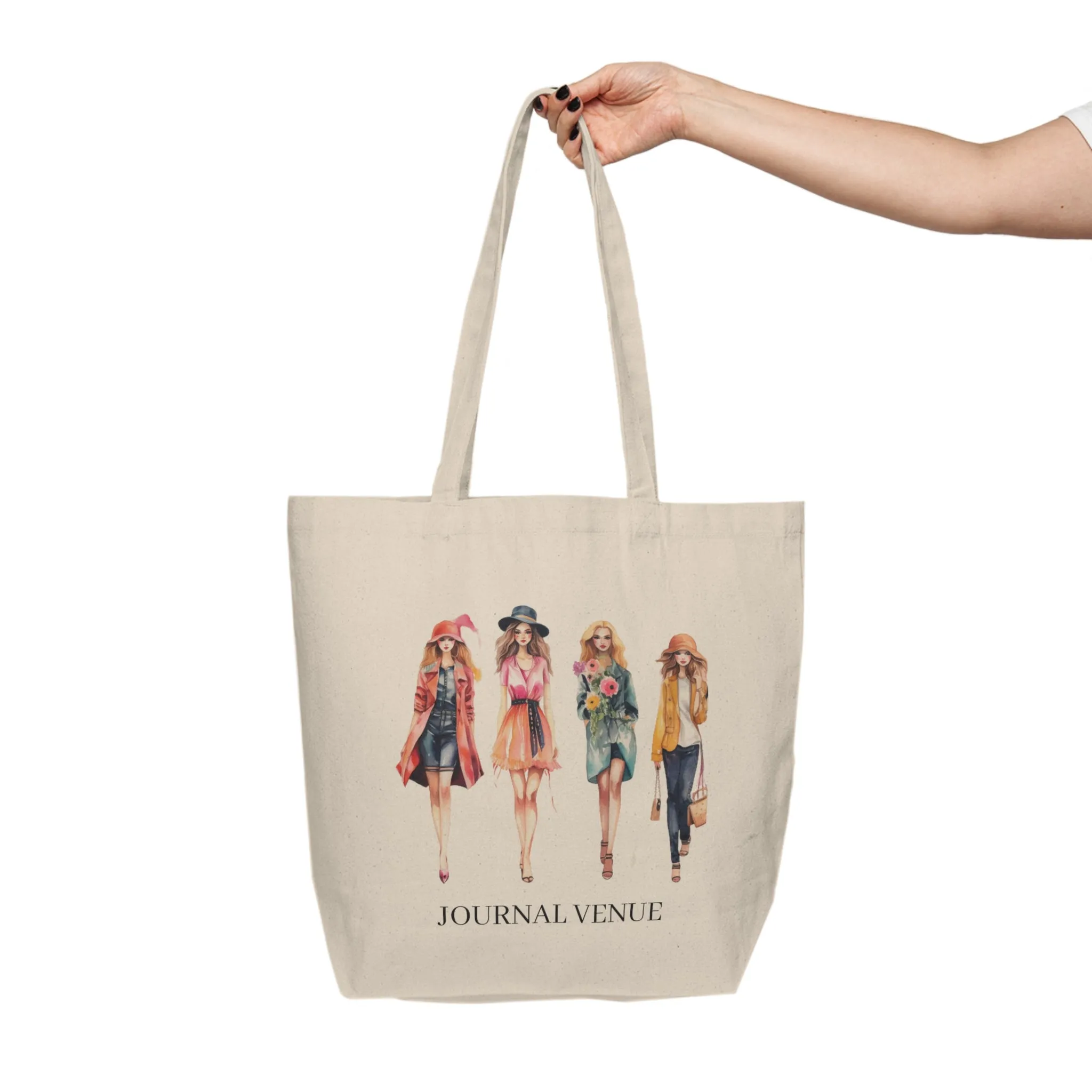 Fashion Catwalk Models Shopping Tote Bag