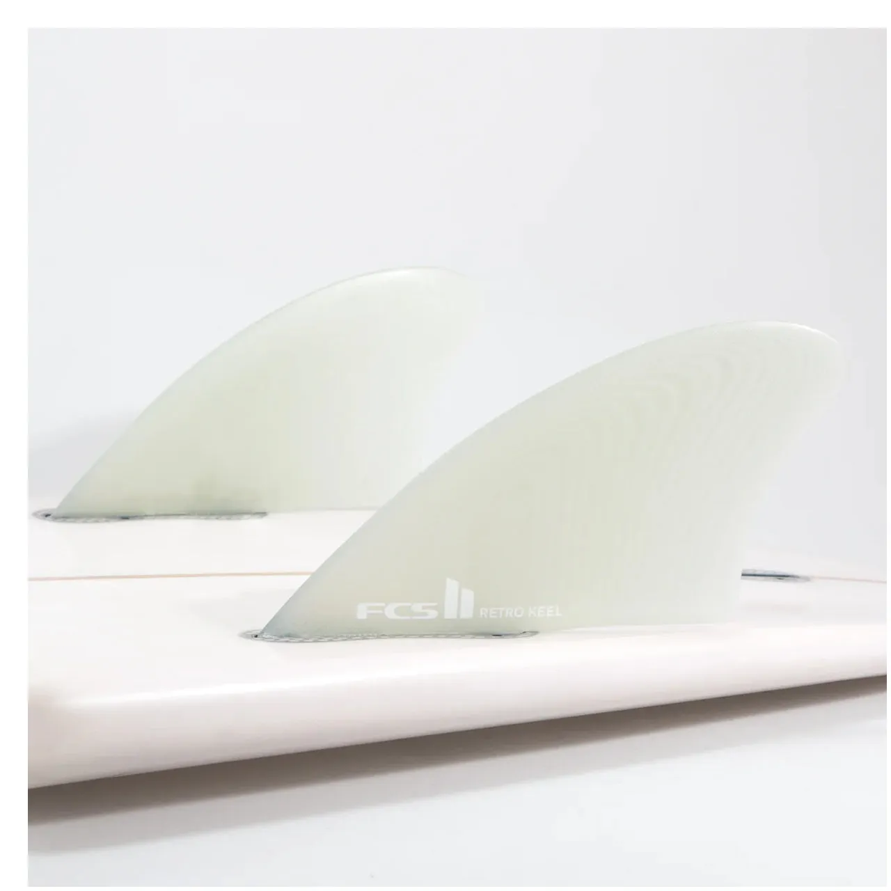 FCS II Retro Keel PG Twin Fins