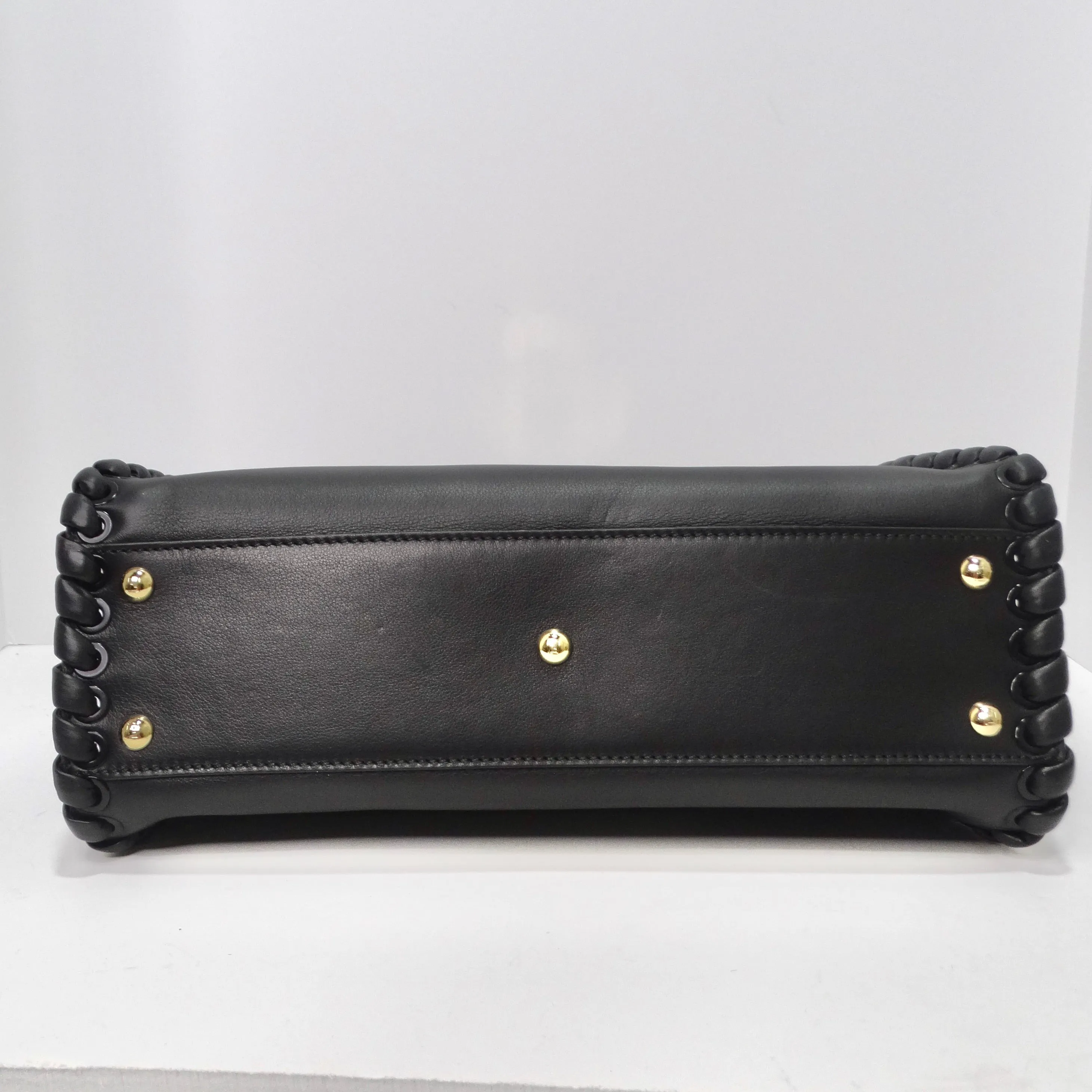 Fendi Peekaboo Medium Whipstitch Shoulder Bag