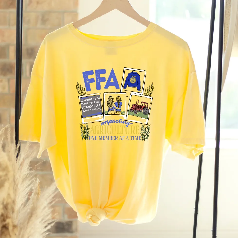 FFA Polaroid ComfortWash/ComfortColor T-Shirt (S-4XL) - Multiple Colors!