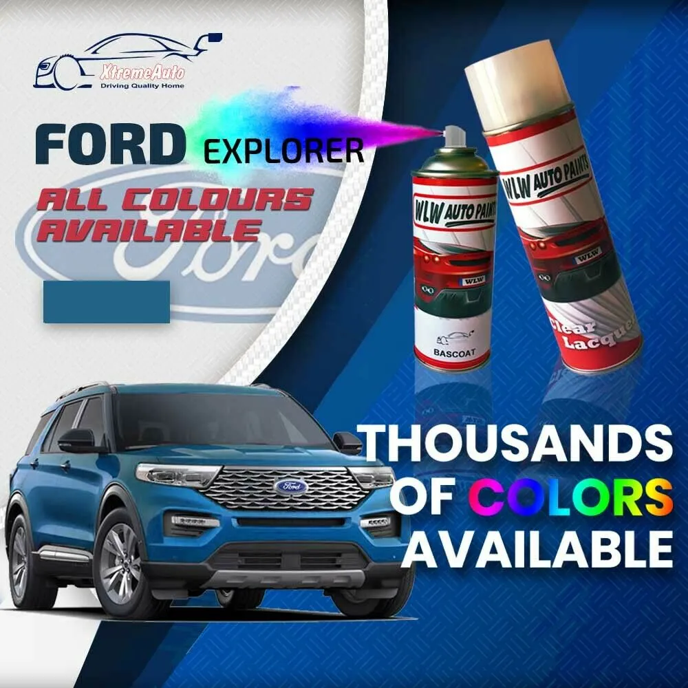 Ford Explorer 2020 - Present Premium Stone Chip Aerosol Spray Paint All Colours