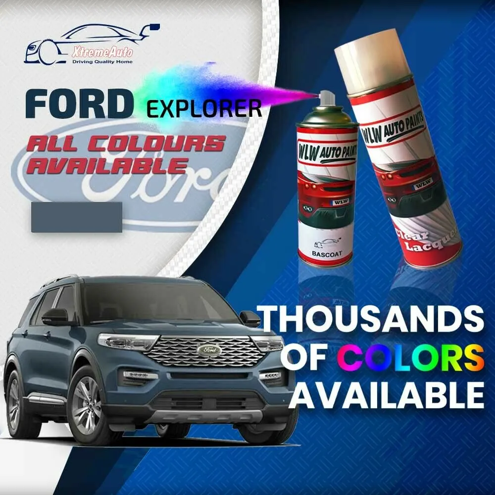 Ford Explorer 2020 - Present Premium Stone Chip Aerosol Spray Paint All Colours