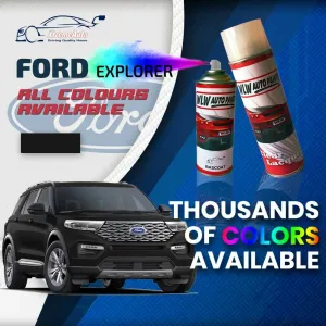 Ford Explorer 2020 - Present Premium Stone Chip Aerosol Spray Paint All Colours
