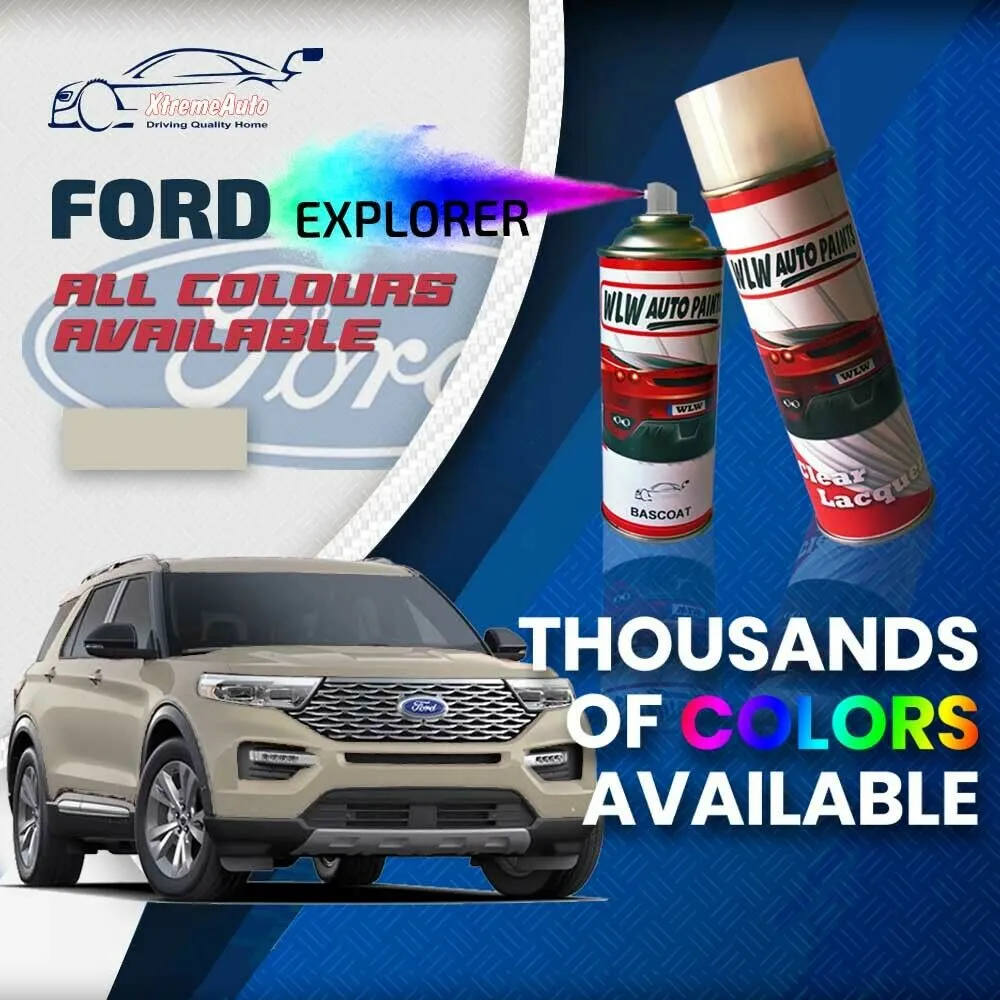 Ford Explorer 2020 - Present Premium Stone Chip Aerosol Spray Paint All Colours