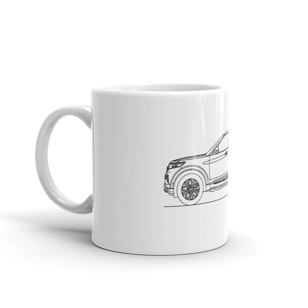 Ford Explorer U625 Silhouette Mug