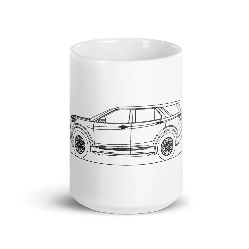 Ford Explorer U625 Silhouette Mug