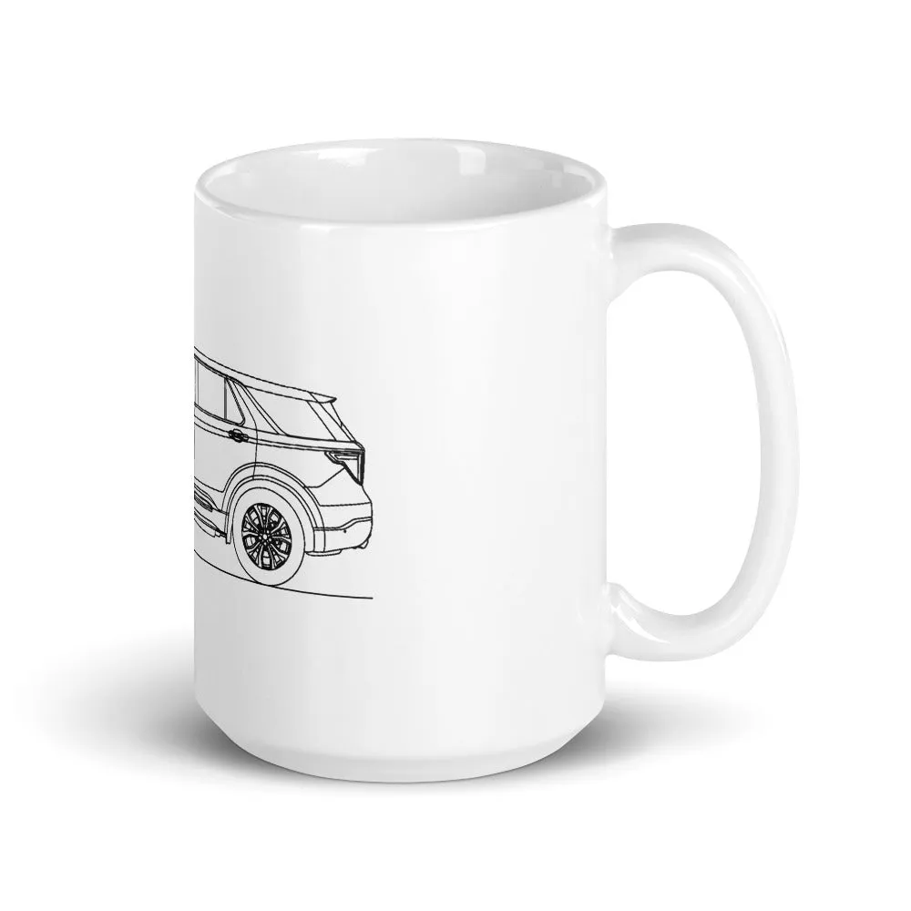 Ford Explorer U625 Silhouette Mug