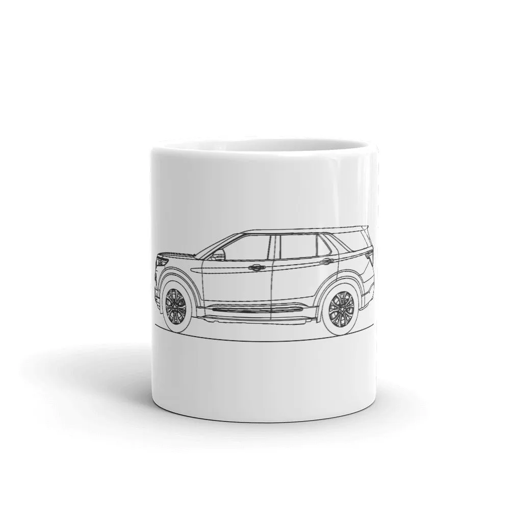 Ford Explorer U625 Silhouette Mug