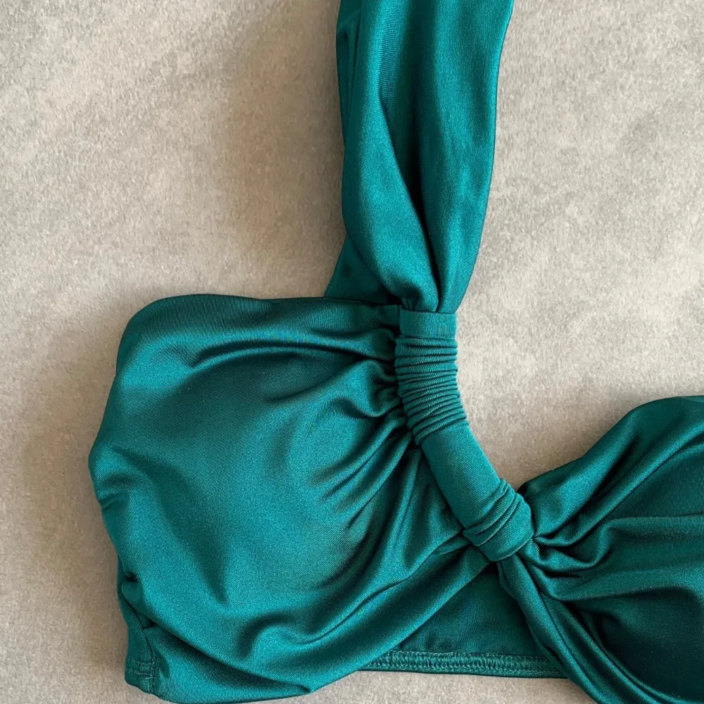 Forest Green Greek Bikini Top
