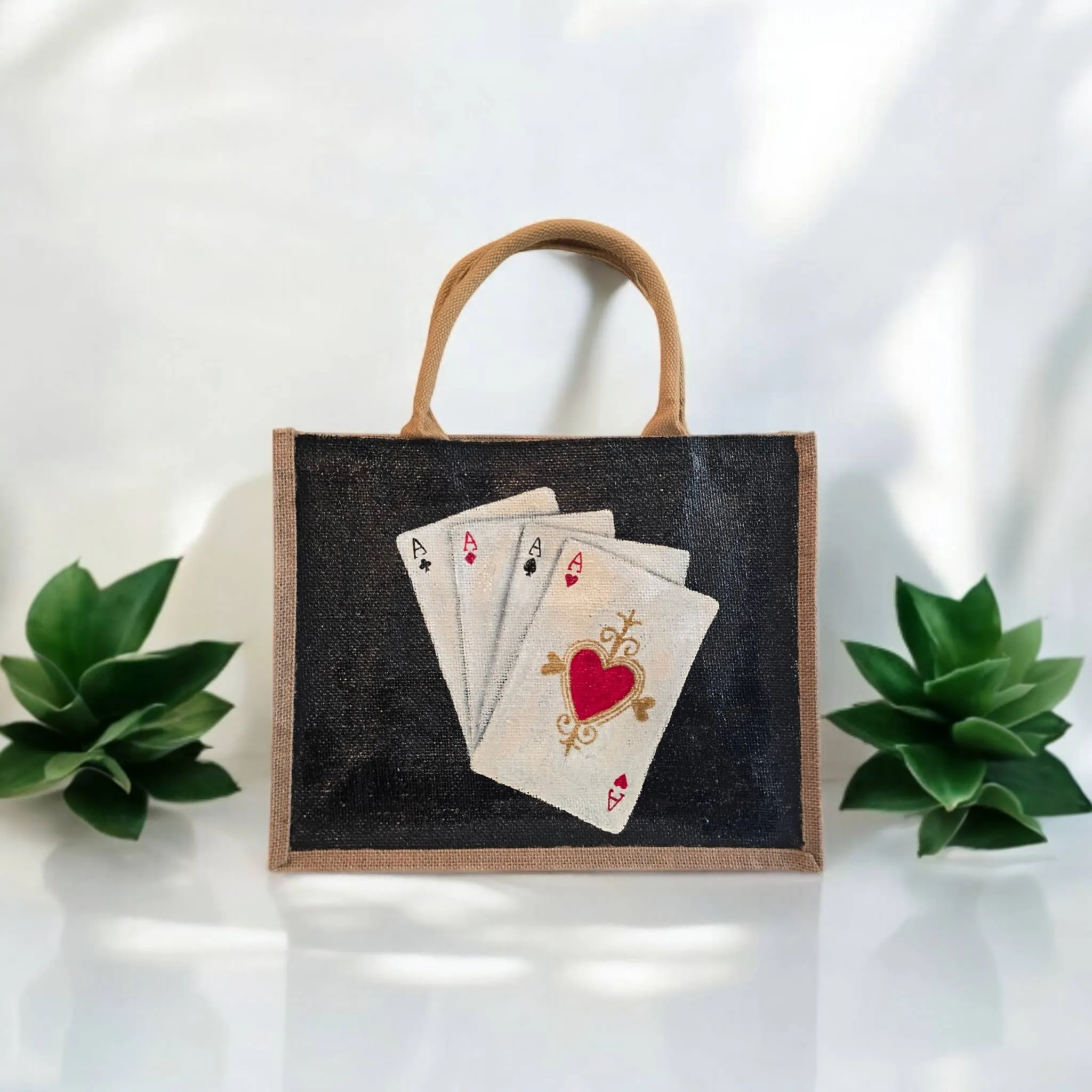 Four Aces Tote Bag