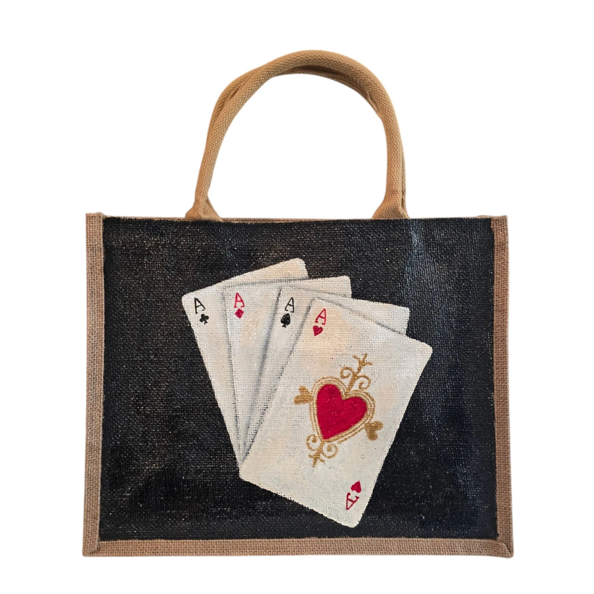 Four Aces Tote Bag