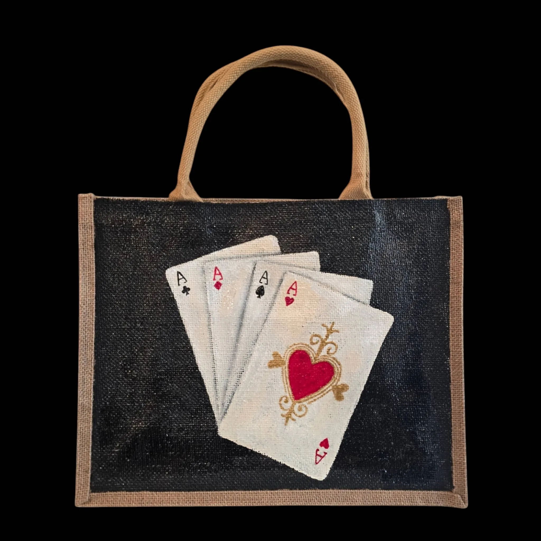 Four Aces Tote Bag