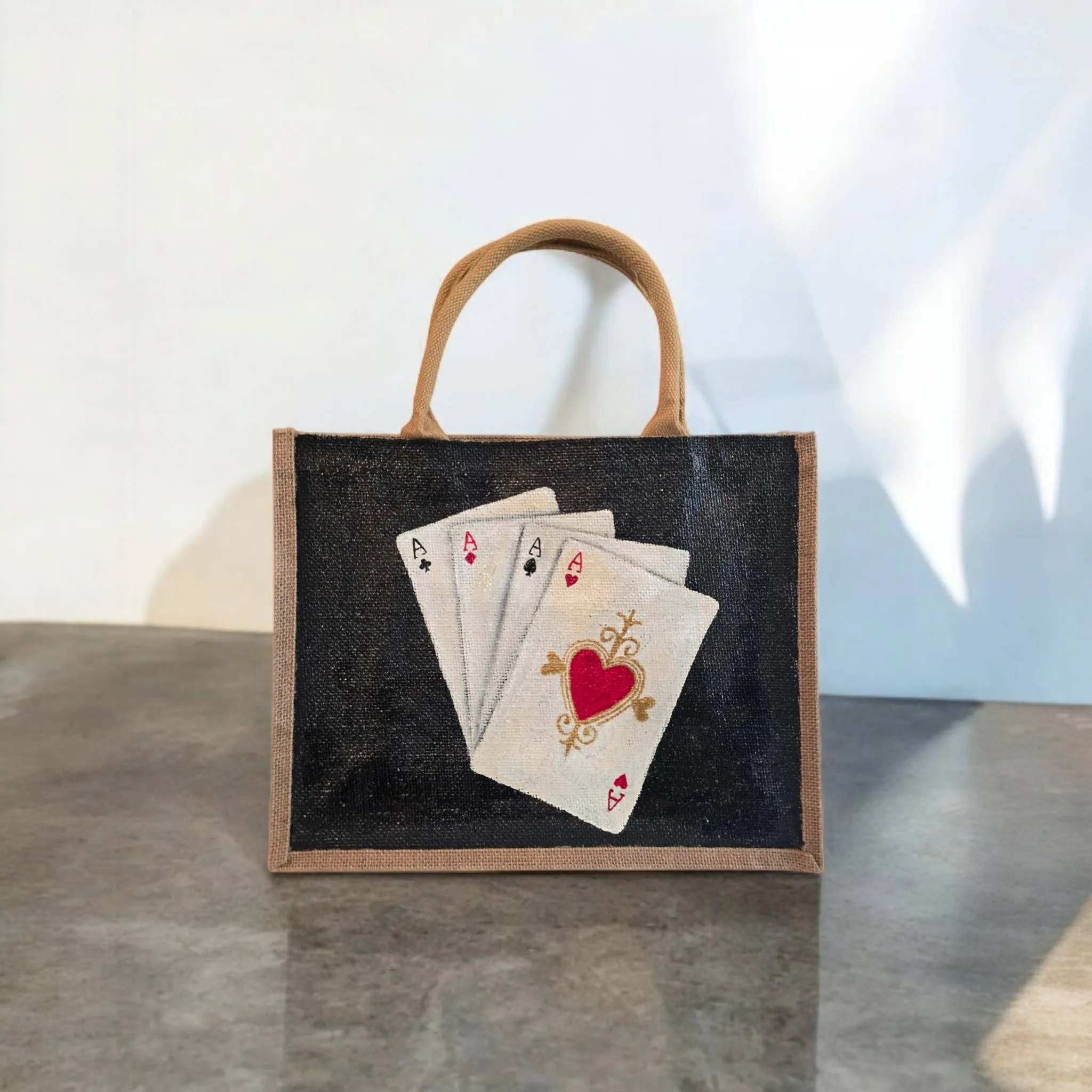 Four Aces Tote Bag