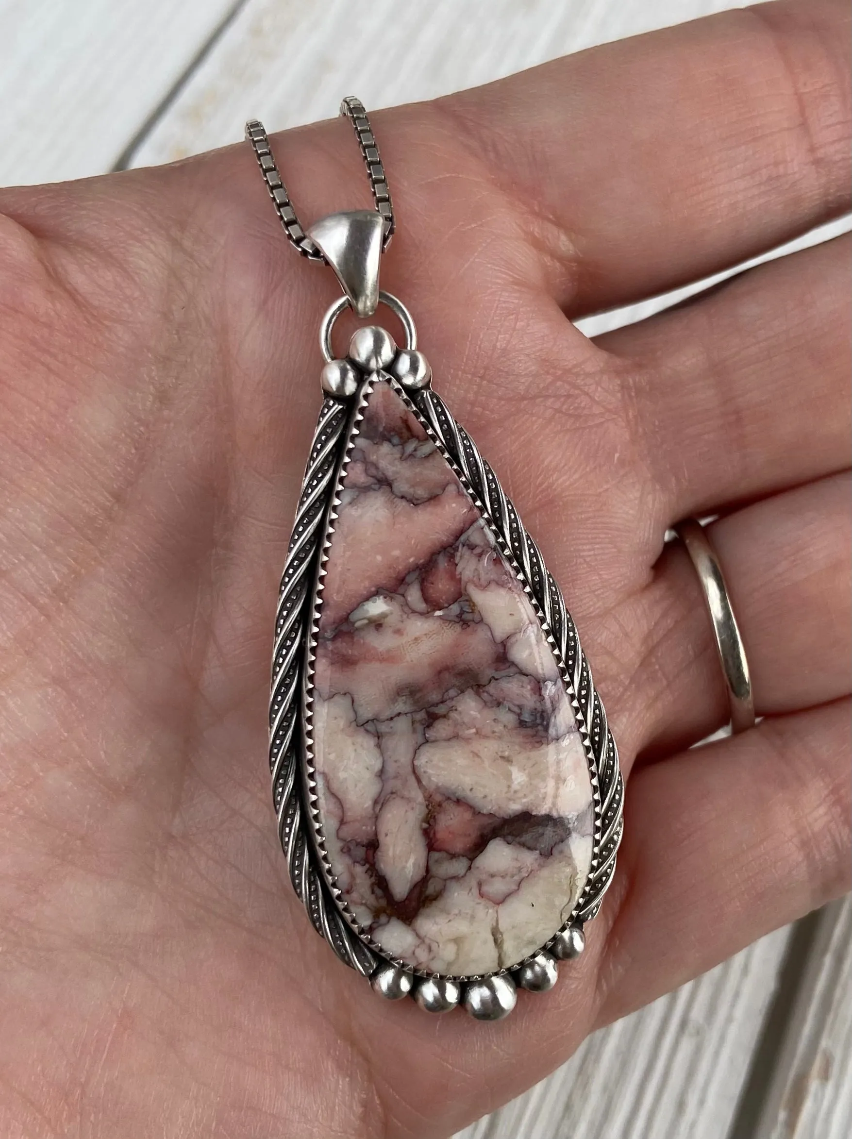 Four Corners Jasper Pendant
