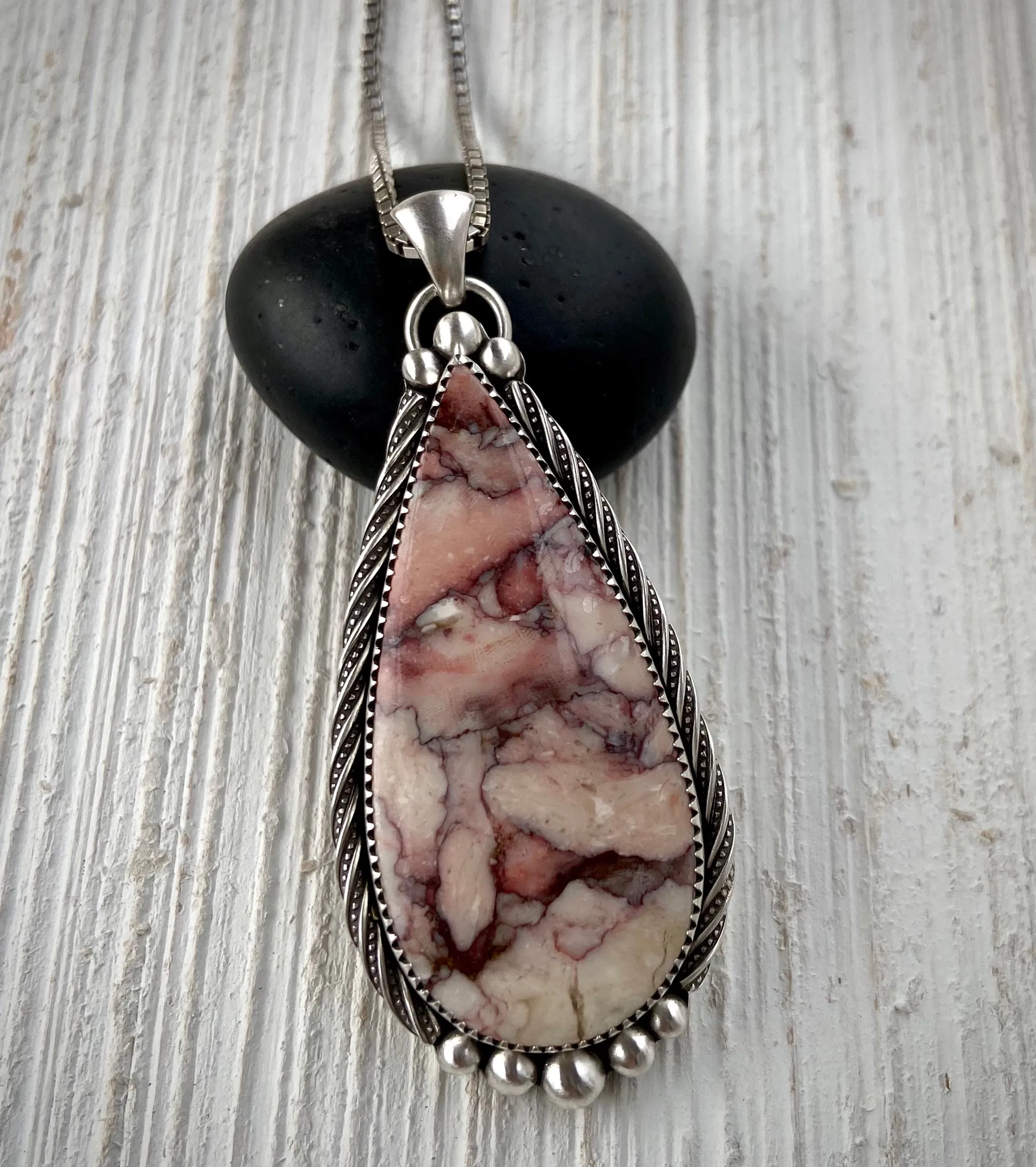 Four Corners Jasper Pendant