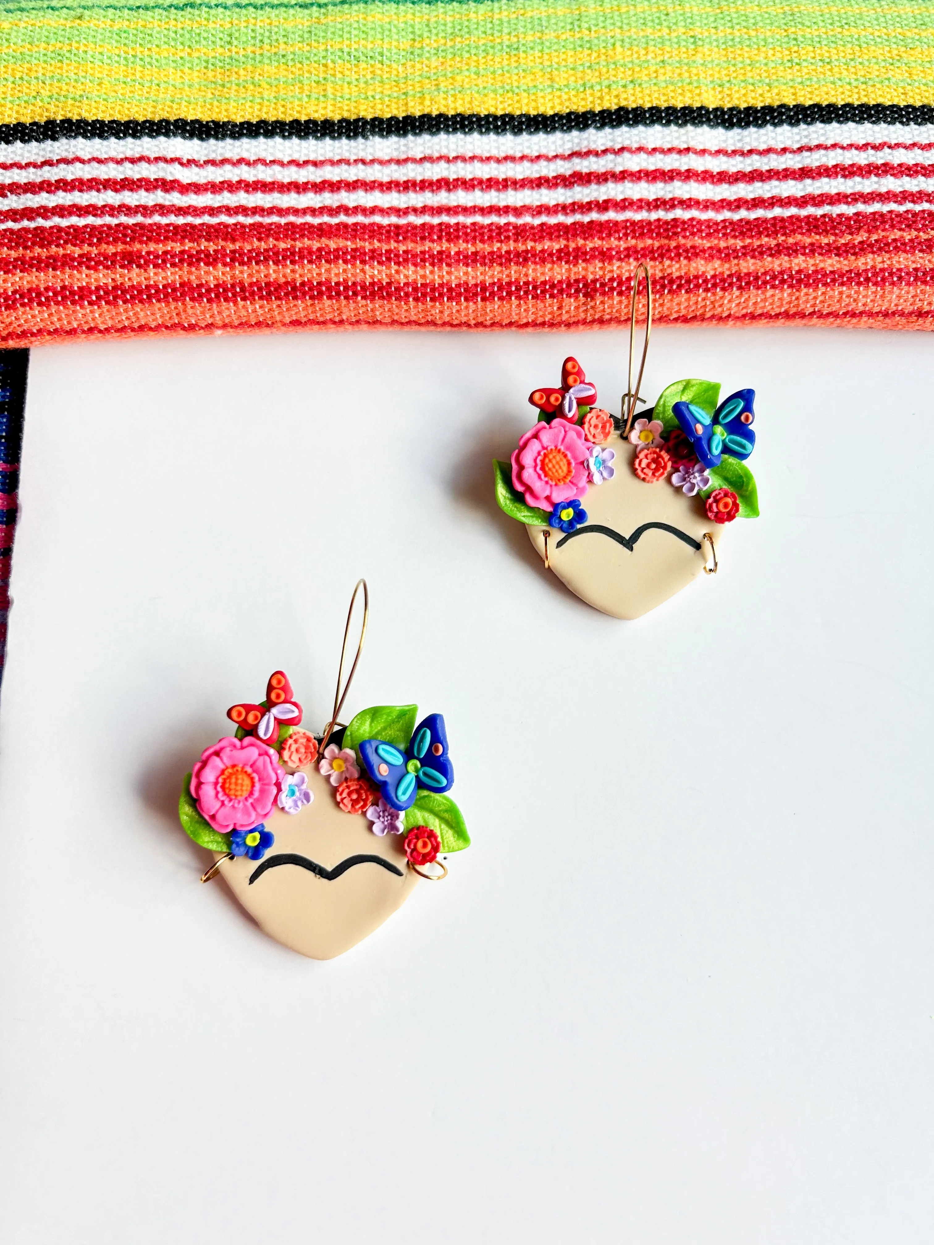 Frida heart with Butterflies