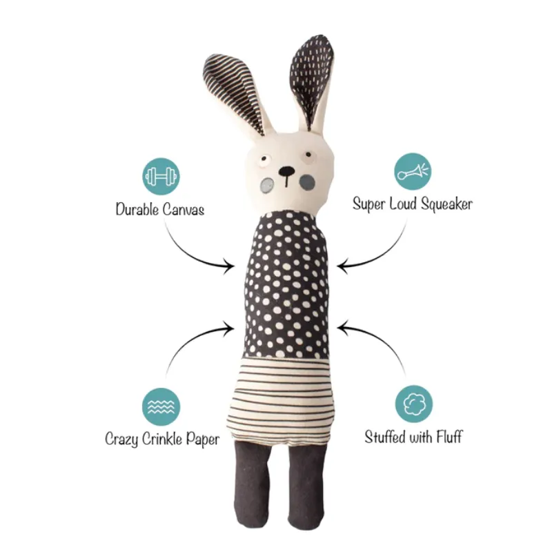 Fringe Studio -All Ears - Canvas - Dog Toy