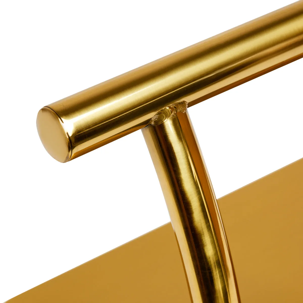 Gabbiano Hairdressing Footstool L005S Gold