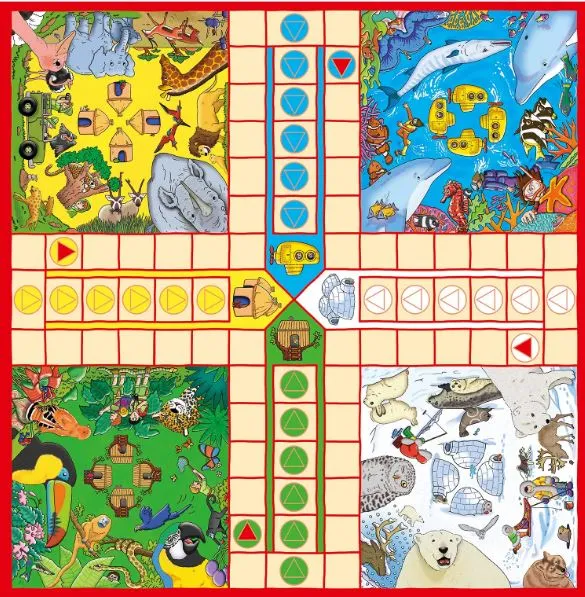 Galt Snakes & Ladders and Ludo