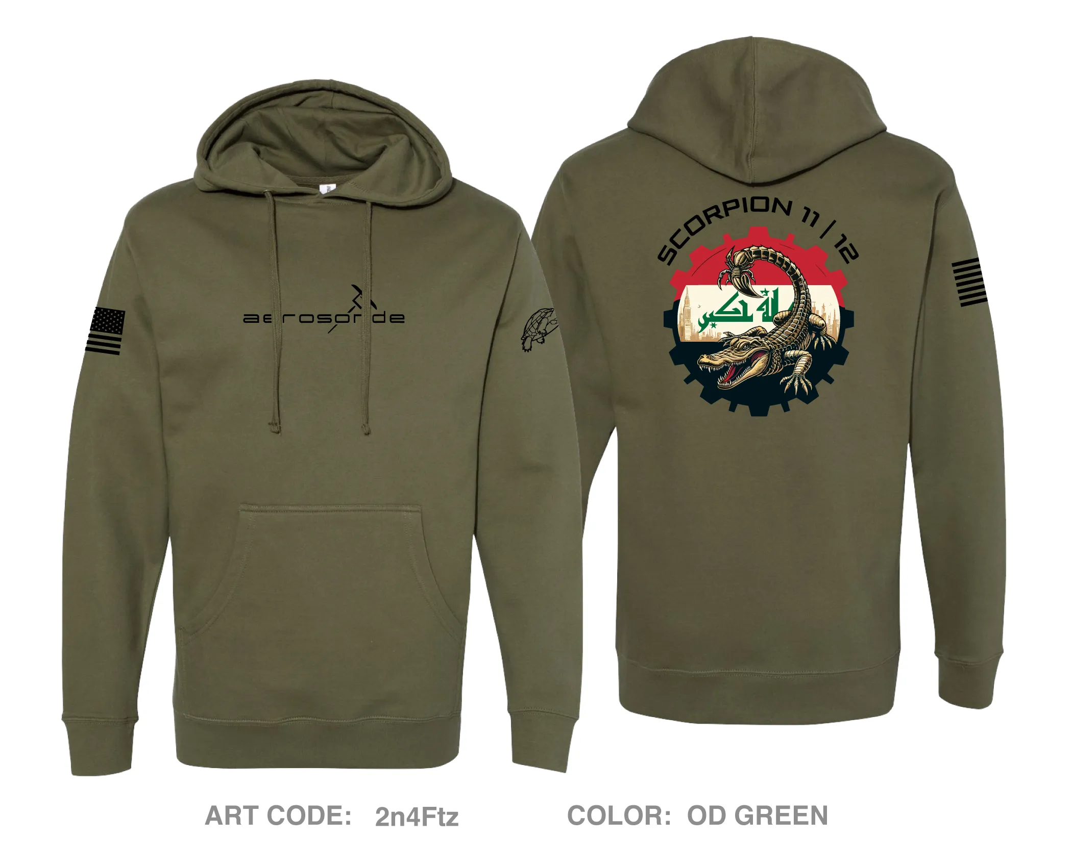 Gator Gear Comfort Unisex Hooded Sweatshirt - 2n4Ftz