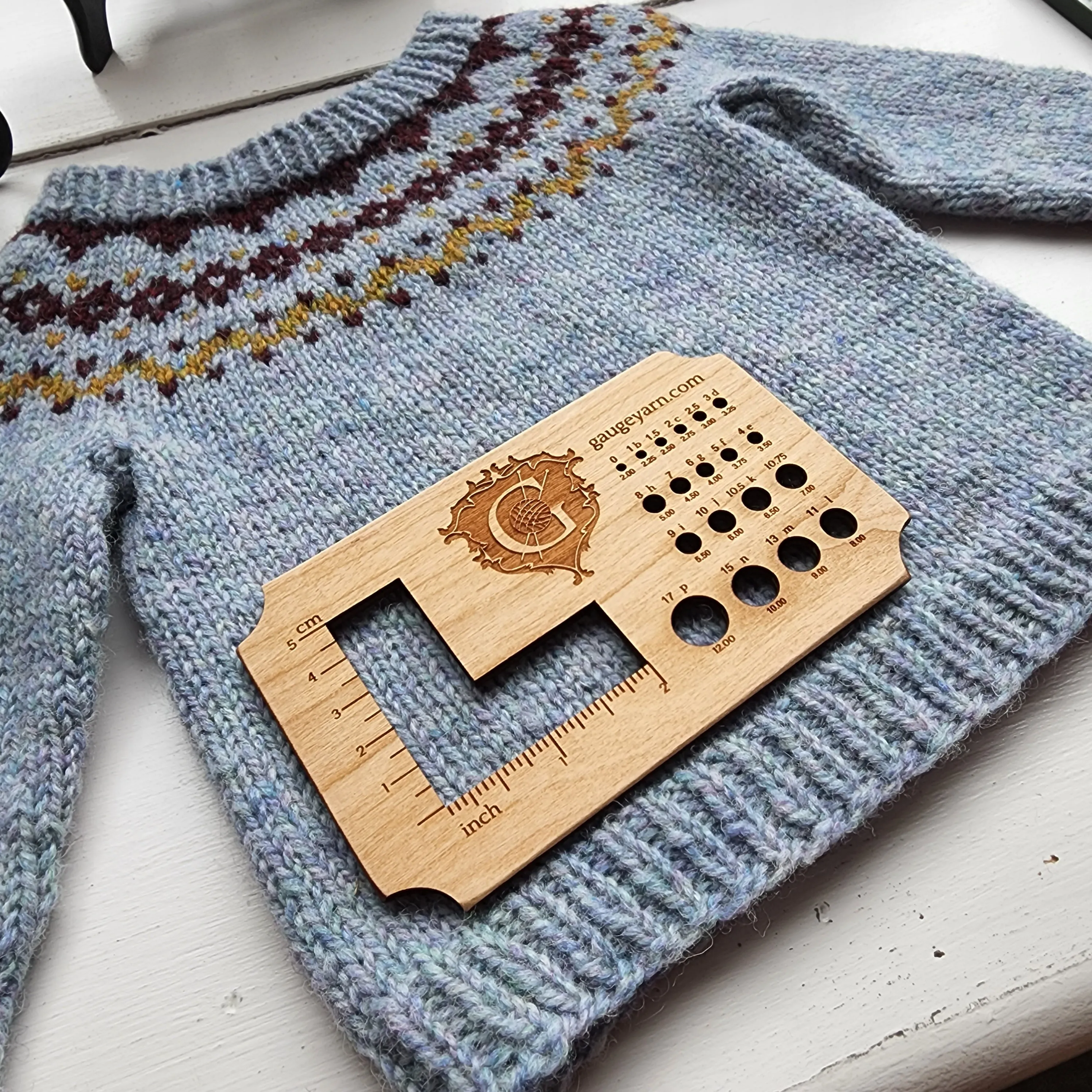 Gauge Exclusive Needle and Stitch Gauge