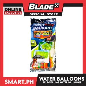 Gifts Happy Baby Balloons Fill and Tie 100 Water Balloons in 60 Seconds (Assorted Designs and Colors)