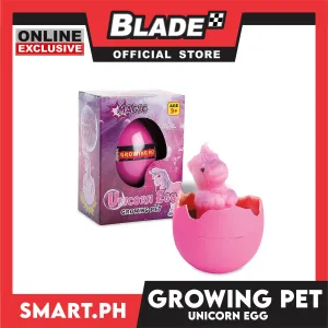 Gifts Magic Toy Growing Pet Egg Unicorn Character Design (Assorted Designs and Colors)