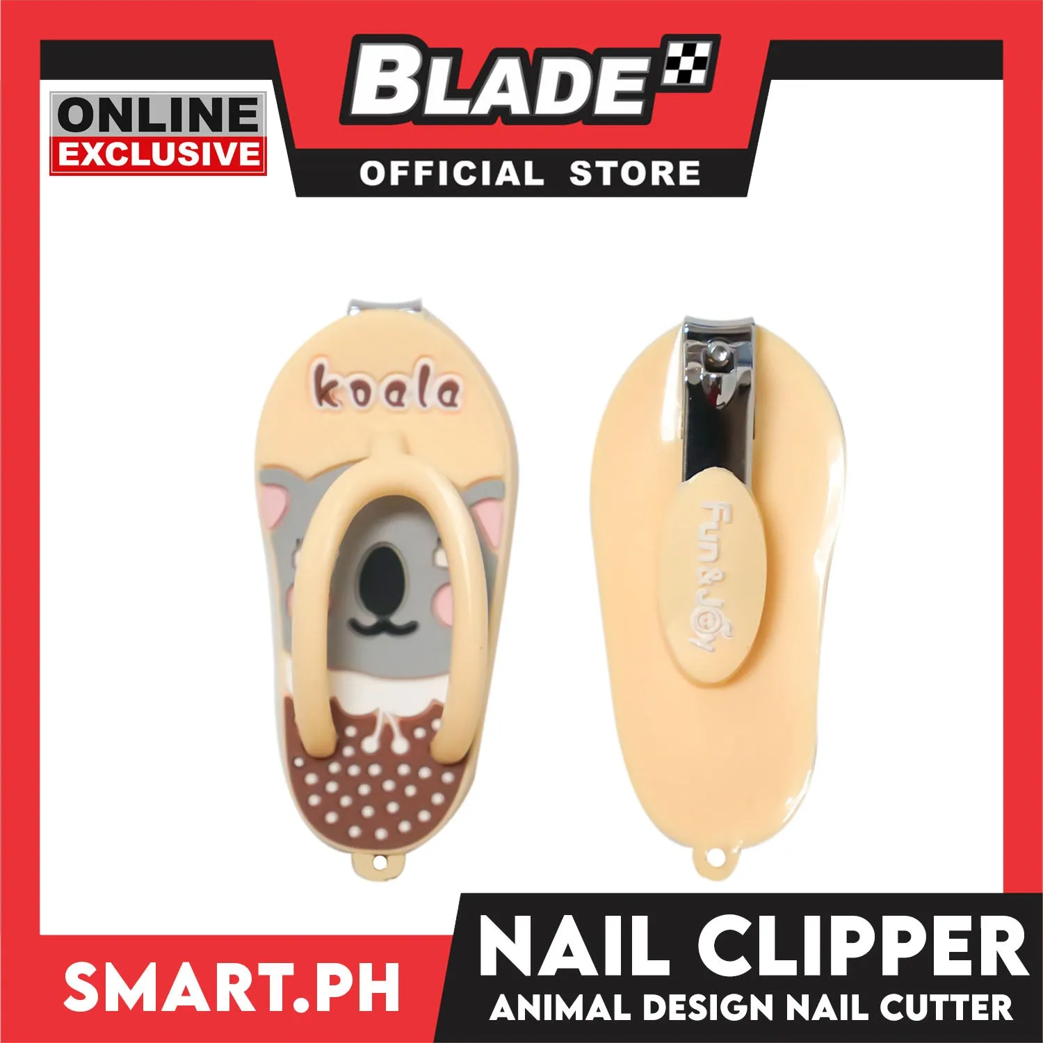 Gifts Nail Cutter Slipper Bear Design HC-11857 (Assorted Designs and Colors)