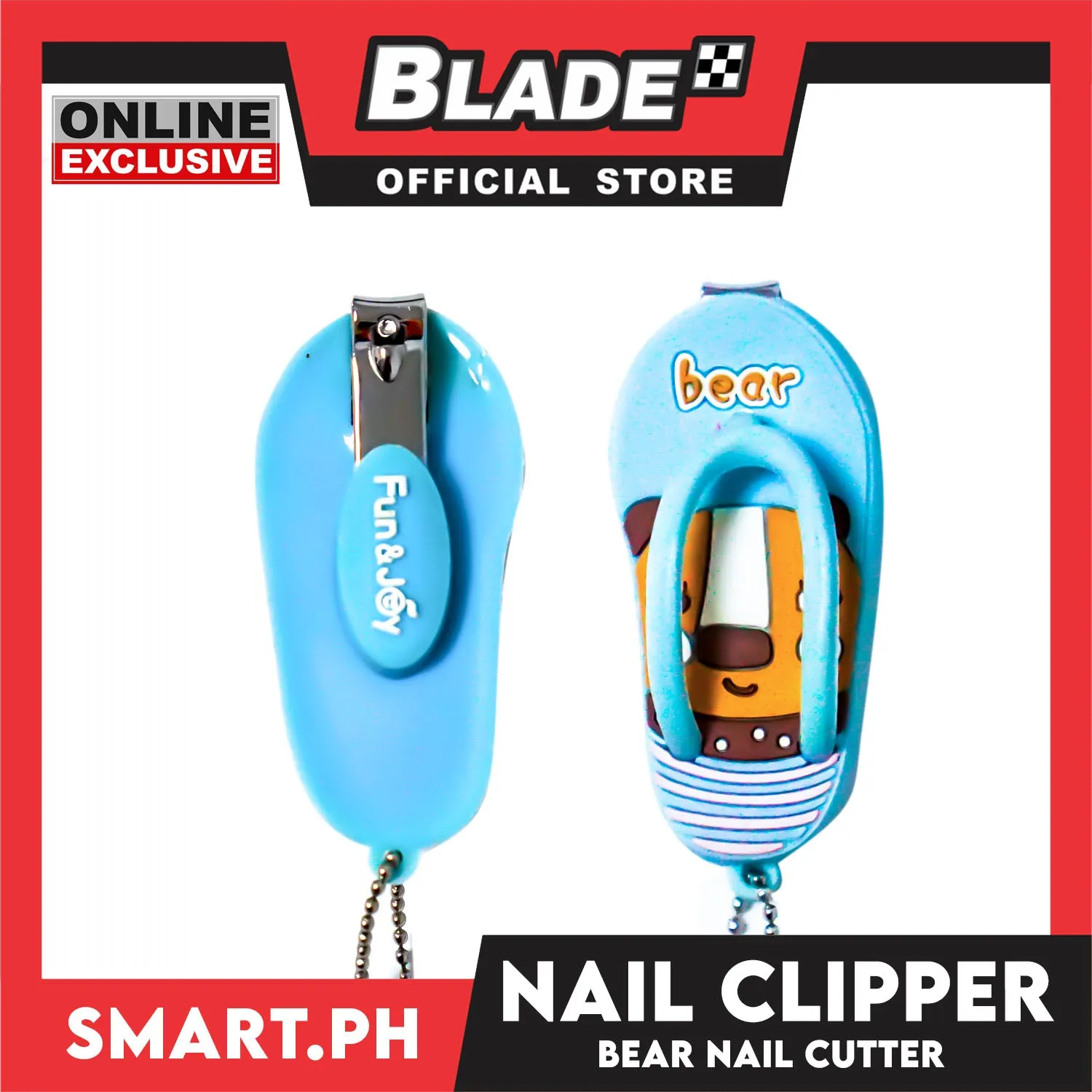 Gifts Nail Cutter Slipper Bear Design HC-11857 (Assorted Designs and Colors)