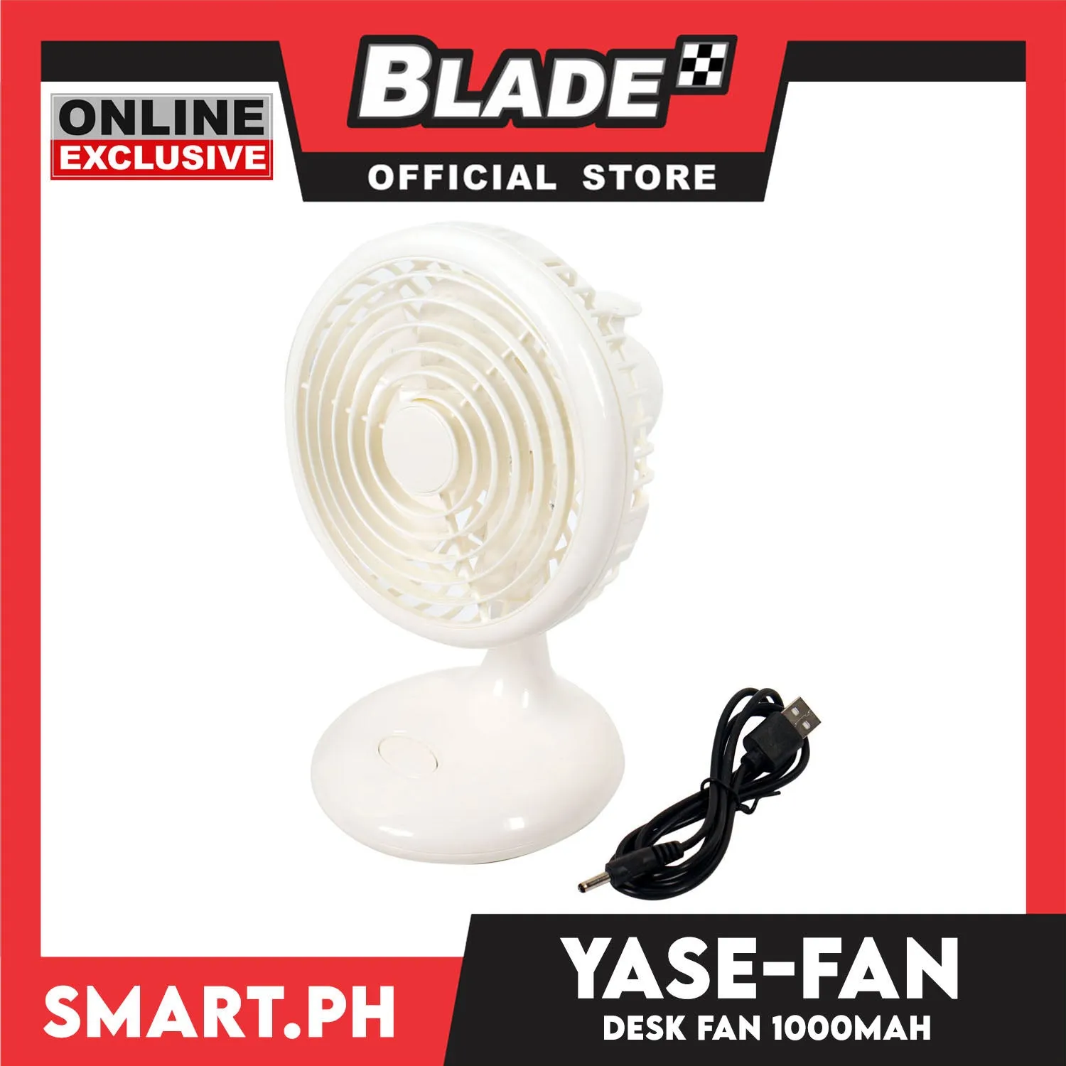 Gifts Remax Mini Fan Rechargeable YS-2705 (Assorted Colors)